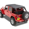 Бікіні топ Jeep Wrangler JK 18-18 4 Door (Black Diamond) Header Safari Bestop 5258435