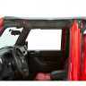 Бікіні топ Jeep Wrangler JK 18-18 4 Door (Black Diamond) Header Safari Bestop 5258435