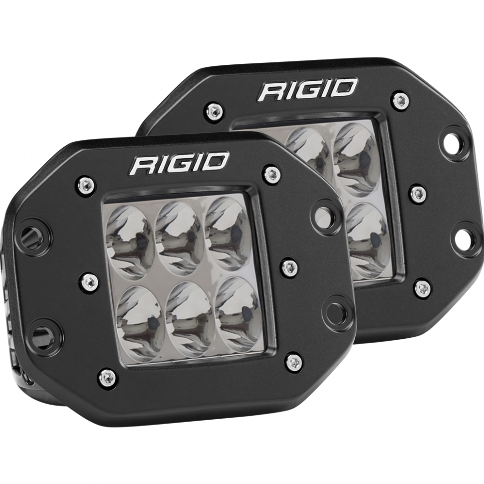 Rigid Industries 512313 D-Series Pro Driving Light Flush Pair