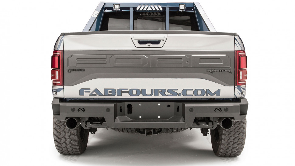 Задний бампер Premium Ford F-150 Raptor 21-22 Fab Fours FR21-W5351-1