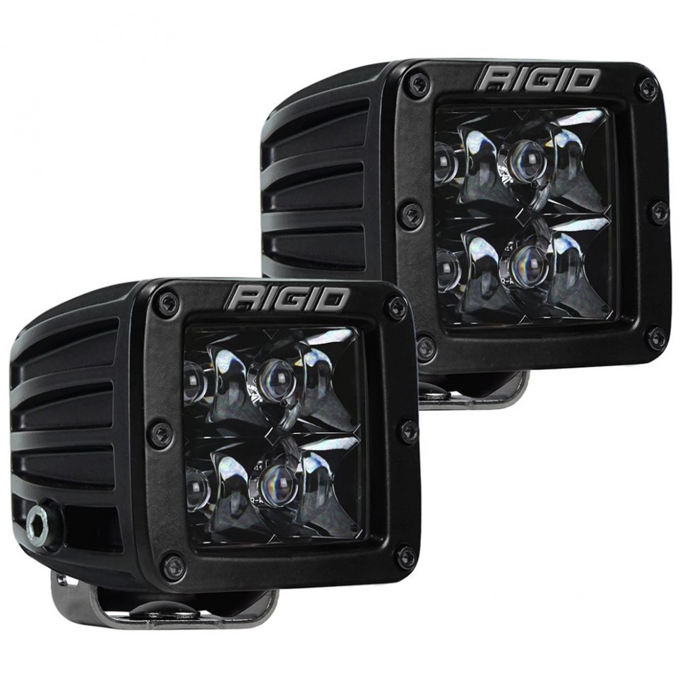 Додаткові Led фари Далеке світло (пара) D-Series Pro Rigid Industries 202213BLK