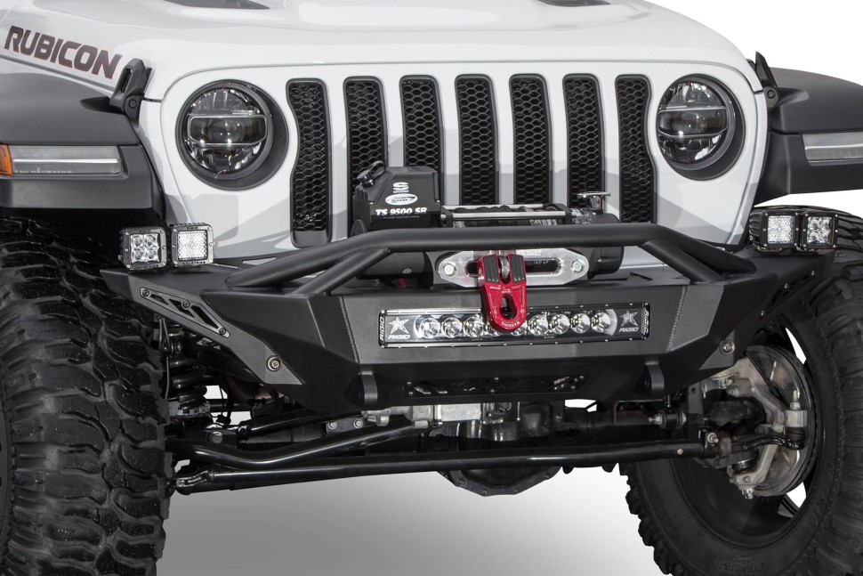 Передний бампер под лебёдку Jeep Wrangler JL/Gladiator JT 18-25 Addictive Desert Designs F961232080103