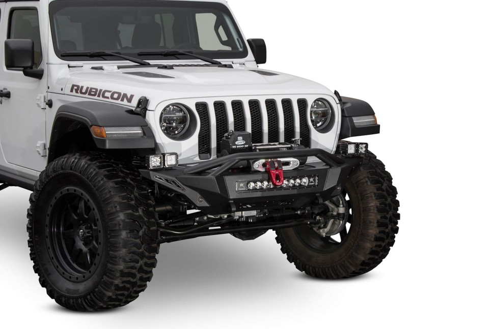 Передний бампер под лебёдку Jeep Wrangler JL/Gladiator JT 18-25 Addictive Desert Designs F961232080103