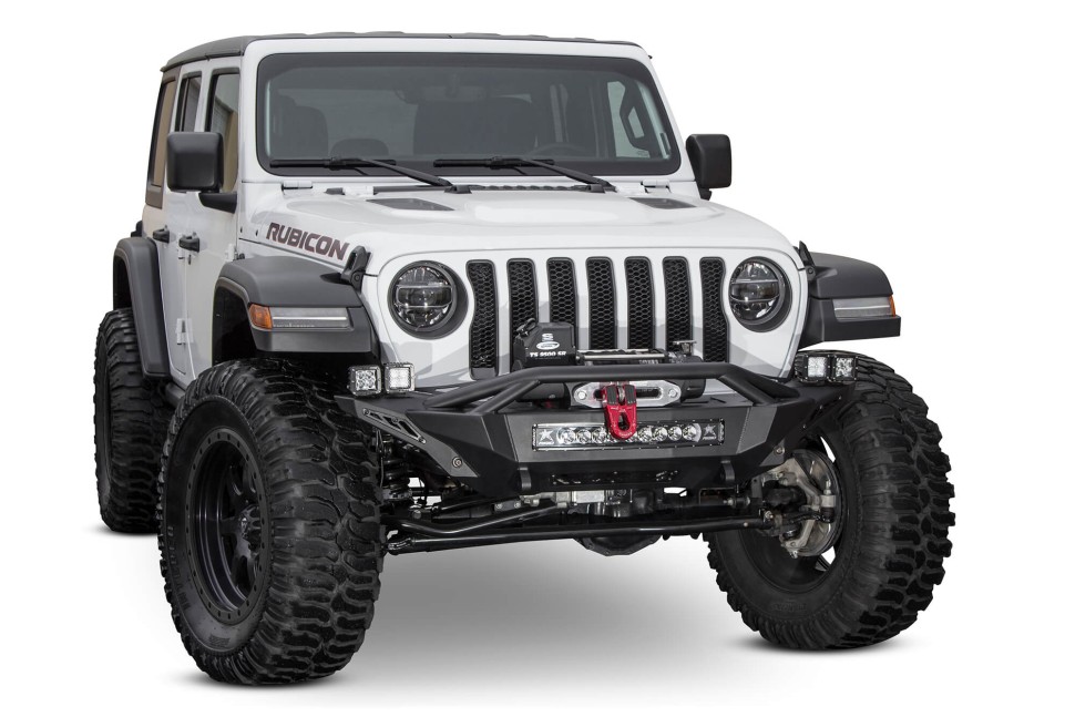 Передний бампер под лебёдку Jeep Wrangler JL/Gladiator JT 18-25 Addictive Desert Designs F961232080103