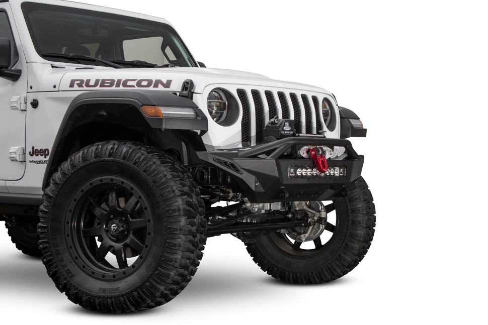 Передний бампер под лебёдку Jeep Wrangler JL/Gladiator JT 18-25 Addictive Desert Designs F961232080103