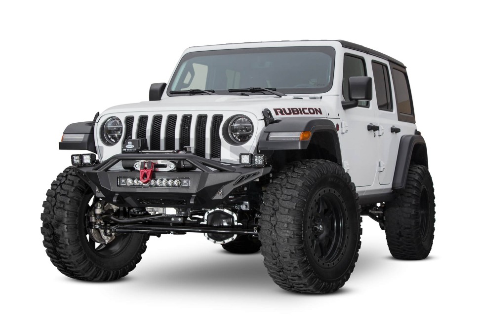 Передний бампер под лебёдку Jeep Wrangler JL/Gladiator JT 18-25 Addictive Desert Designs F961232080103