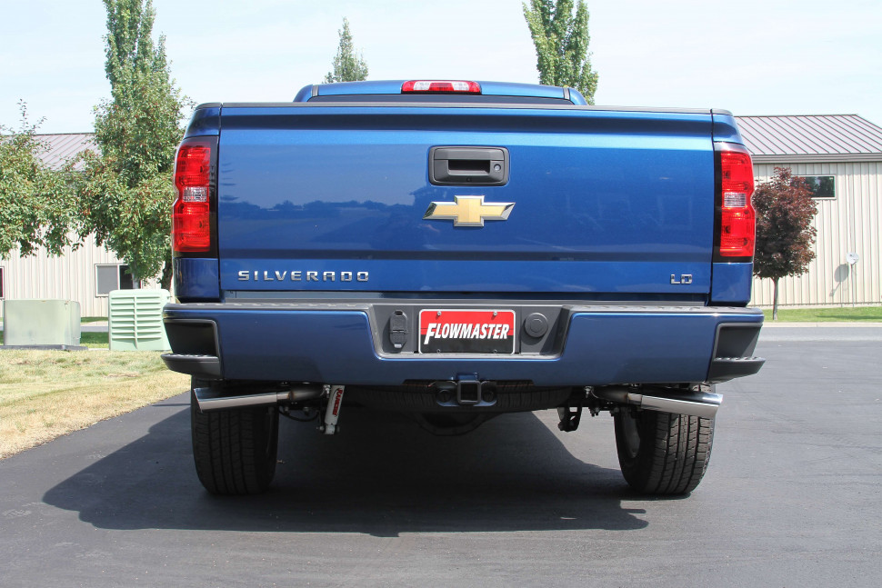Flowmaster 817666 Force II Cat-back Exhaust System 15-19 Chevrolet Silverado/GMC Sierra 1500