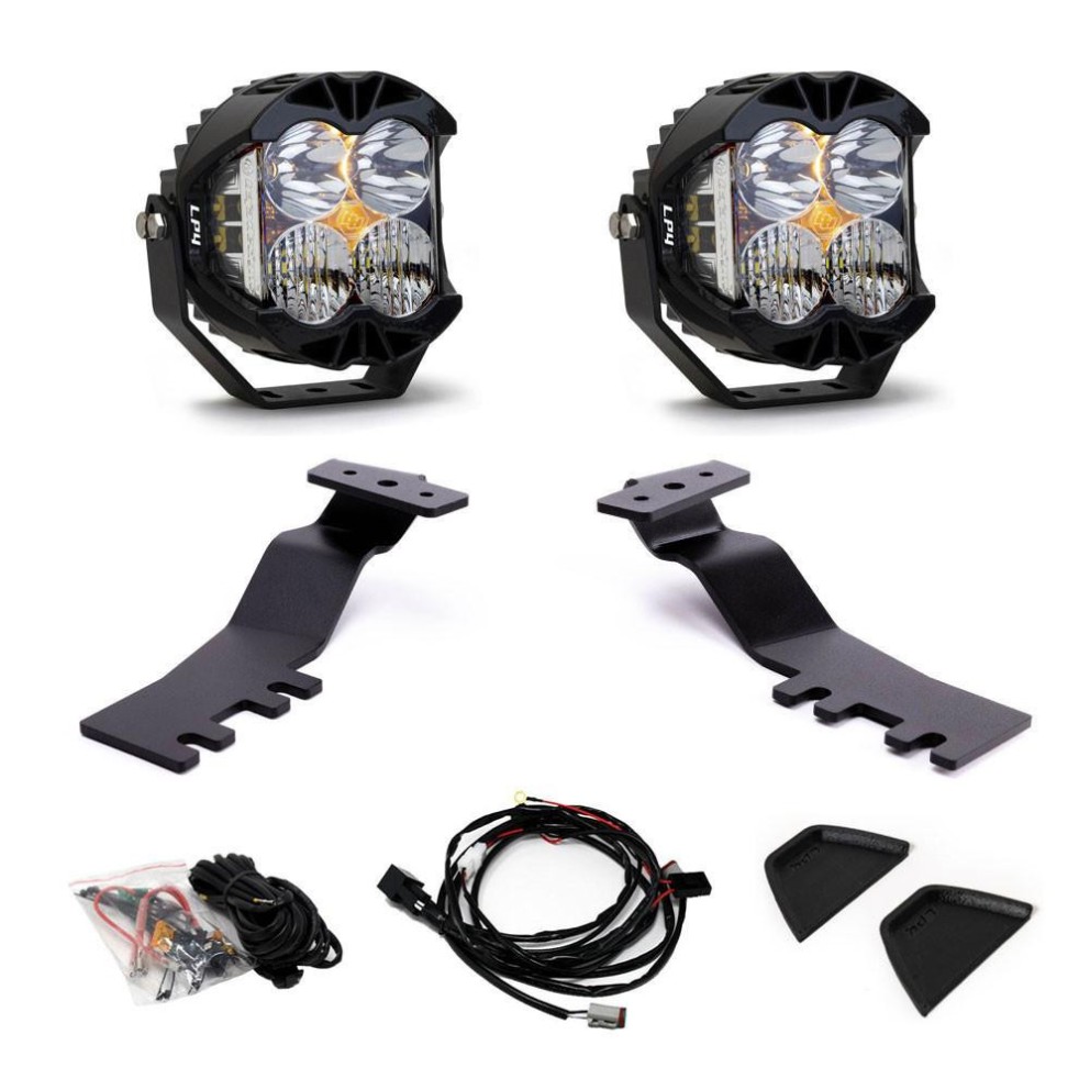 Baja Designs 44-8269 LP4 Driving/Combo A-Pillar LED Light Kit Toyota 4Runner 25-26