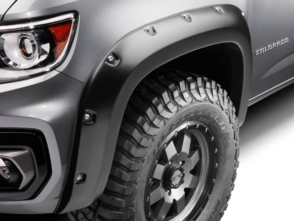 Расширители колесных арок Chevrolet Colorado 21-22 Комплект 4 шт. Pocket Style Husky Liner 2804990