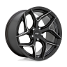 Niche Road Wheels M266209044+27 Torsion Wheel Gloss Black Milled 20x9 +27