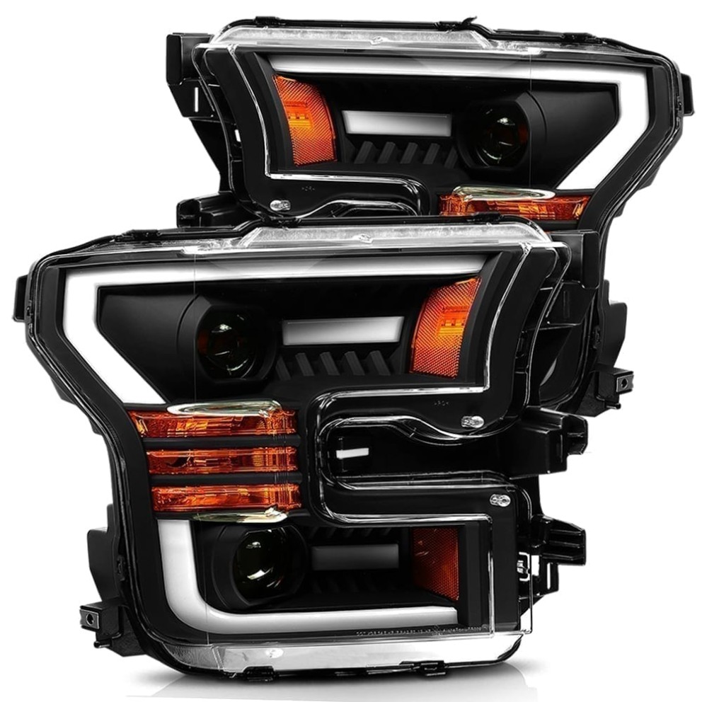 Комплект передних галогеновых фар Ford F-150 15-17 PRO-Series AlphaRex 880156