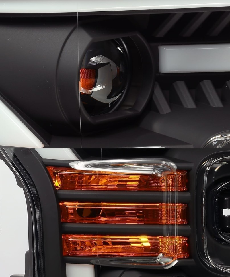 Комплект передних галогеновых фар Ford F-150 15-17 PRO-Series AlphaRex 880156