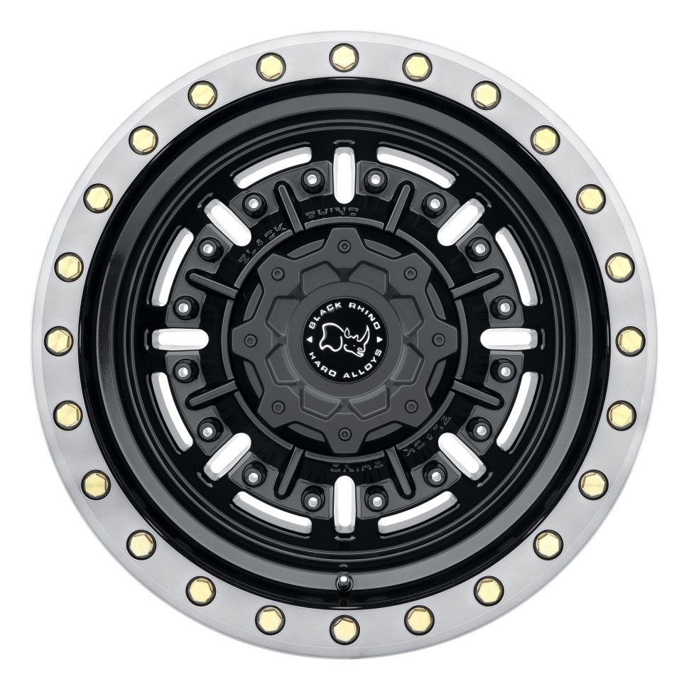 Колісний диск Black Rhino Abrams Gloss Gunblack W/Machined Dark Tint Lip 18x9.5 ET+12 1895ABR125150B10