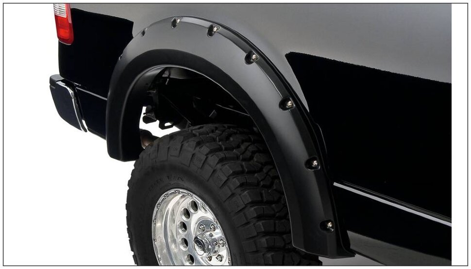 Bushwacker 20054-02 Pocket Style Fender Flares Set 2PC Rear Ford F-150 04-08
