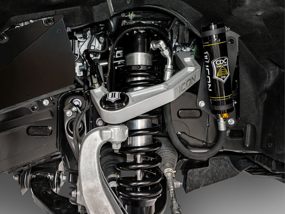 Койловер передний с резервуаром регулируемый Toyota Tundra/Sequoia 22-26 3.0 VS Remote Reservoir CDCV Lift 1.25-3.25" Icon Vehicle Dynamics 58775C Пара