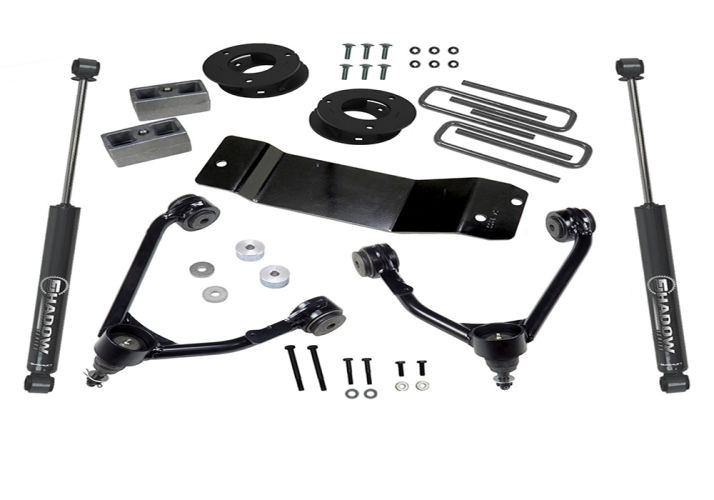 Superlift 3700 Suspension Lift Kit 3.5" Chevrolet Silverado 1500/GMC Sierra 1500 07-16 (Shadow Shocks)