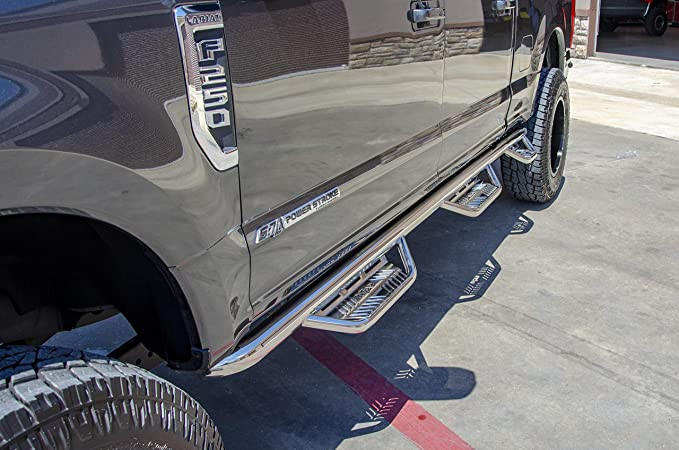 Бічні трубні пороги Chevrolet Silverado/GMC Sierra 2500/3500 17-19