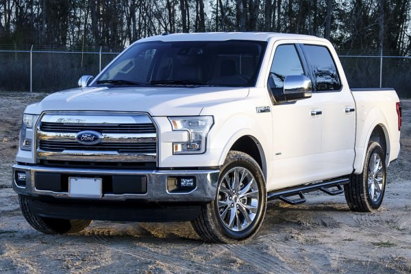 Захисні бічні пороги Ford F-250/F-350 17-22 Crew Cab Nerf N-FAB F17100CC