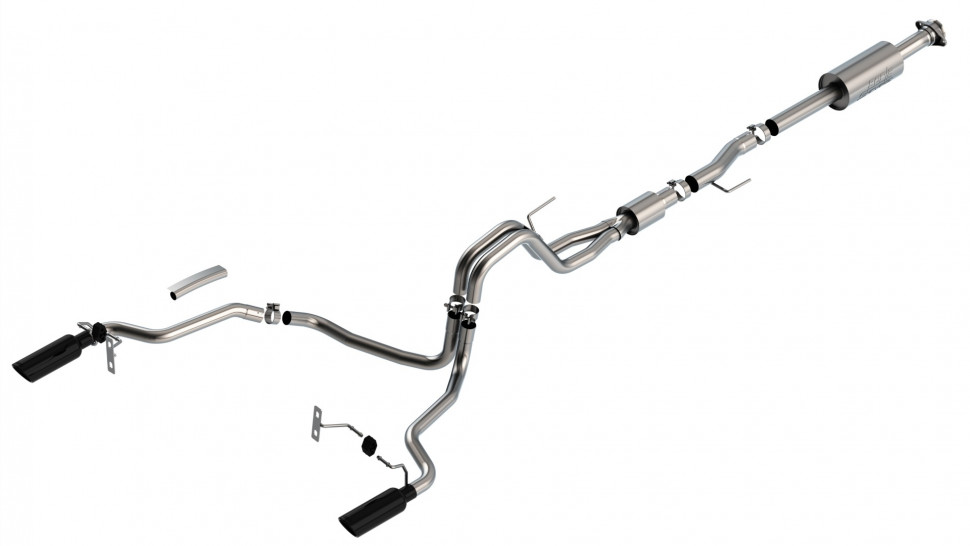Borla 140866BC Cat-Back Exhaust System Ford F-150 21-22