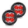 Дополнительные led фары 4" Дальний свет красная подсветка (пара) 360-Series Rigid Industries 36112