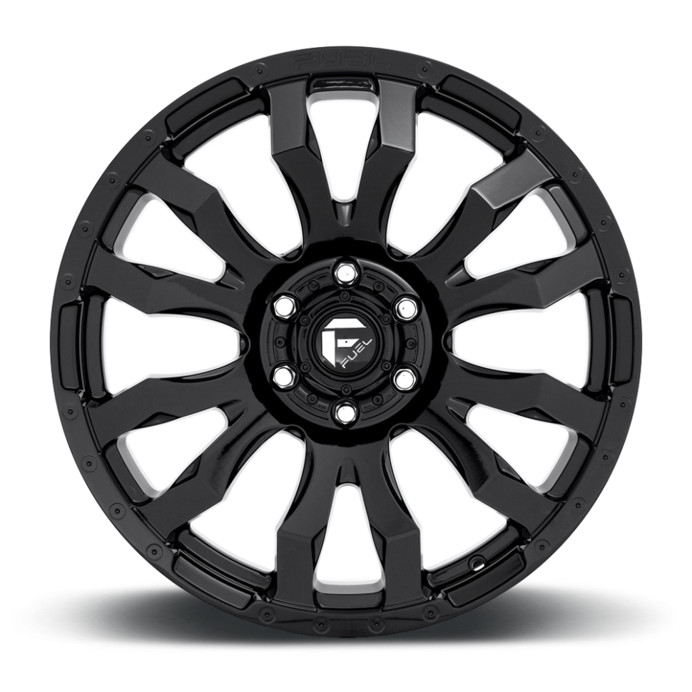 Fuel Off Road D67520908450US Blitz Wheel Gloss Black 20x9 +1