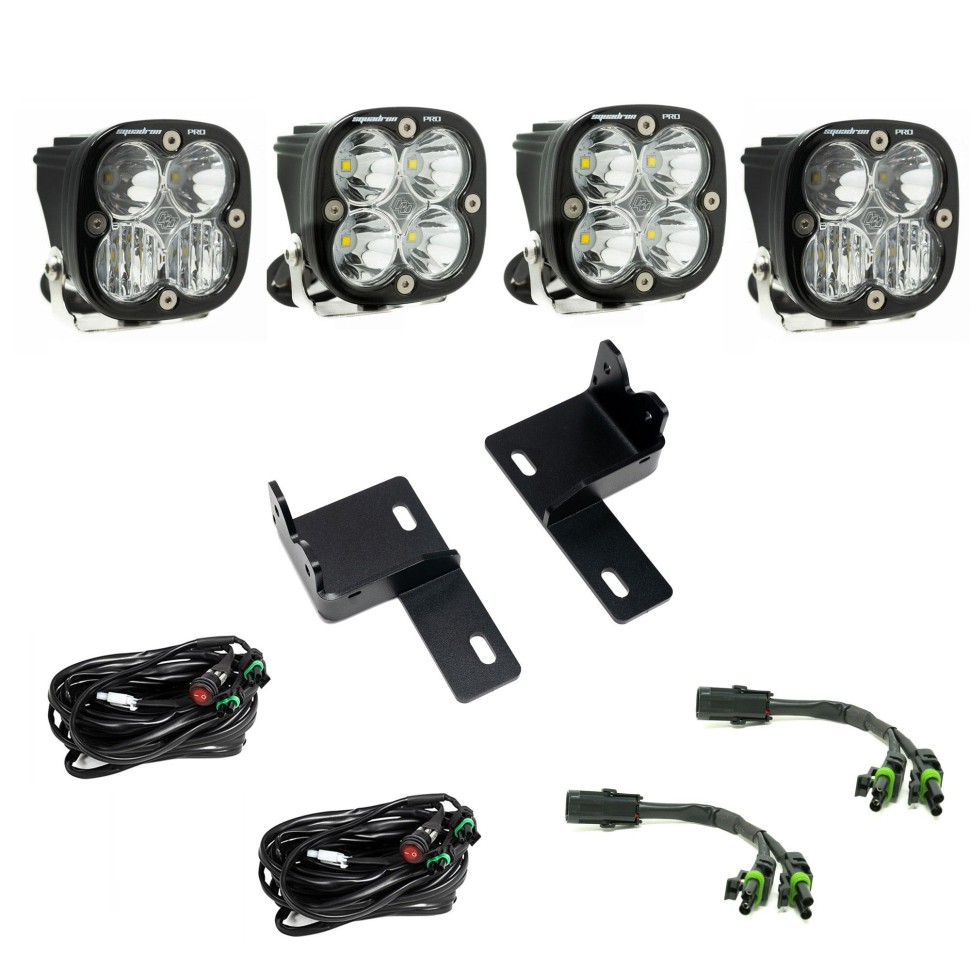 Комплект LED освітлення за решіткою радіатора Multi Pattern Toyota 4Runner 25-26 Squadron Pro Baja Designs 44-8295
