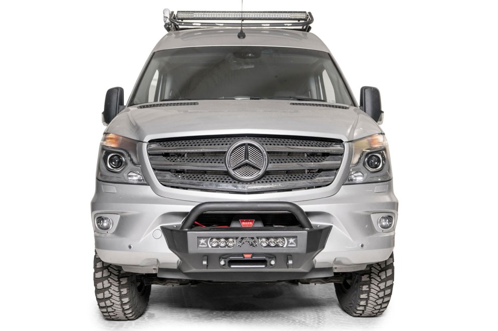 Fab Fours MB17-N4652-1 Winch Mount With Pre-Runner Guard Mercedes-Benz Sprinter 17-20