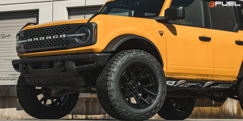 Колісний диск Fuel Off Road Catalyst Matte Black W/Gloss Black Lip 20x9 ET+1 FC402MX20906301