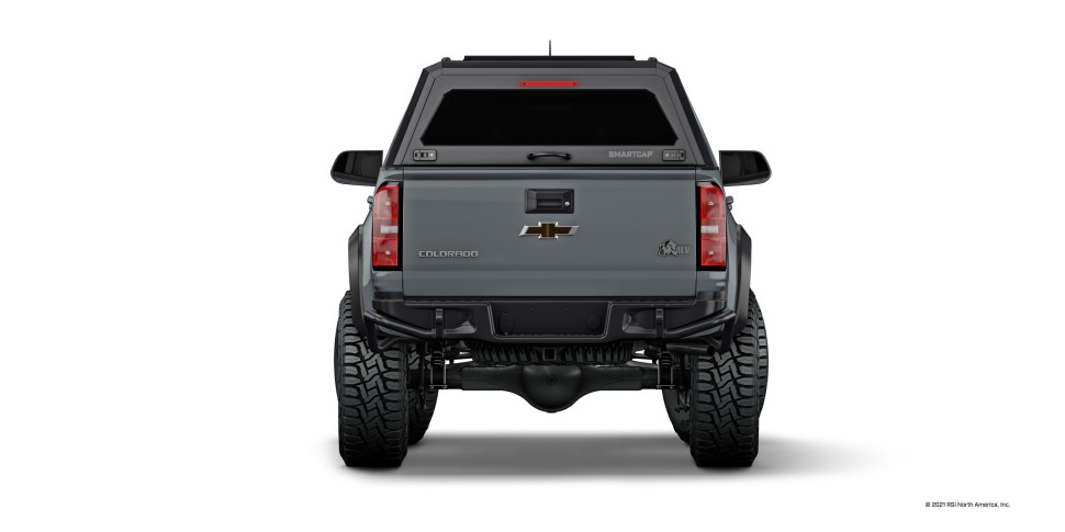 Кунг Chevrolet Silverado/GMC Sierra 1500 5'8" 19-24 SmartCap EVOa Adventure EA0100-MB