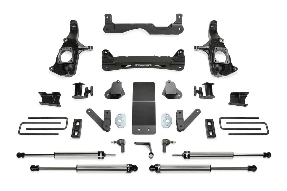Лифт комплект подвески Chevrolet Silverado/GMC Sierra 2500 11-19 Lift 4" Fabtech K1121DL