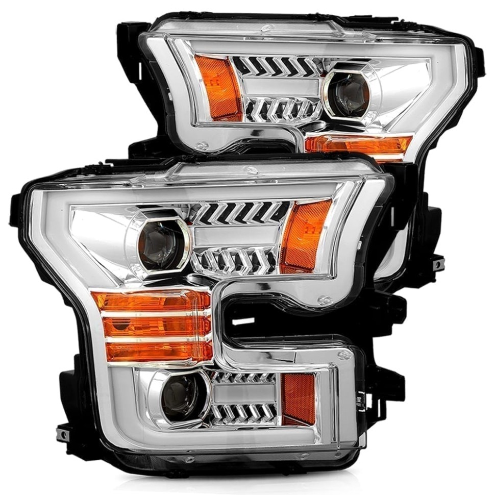 Комплект передних галогеновых фар Ford F-150 15-17 PRO-Series AlphaRex 880157
