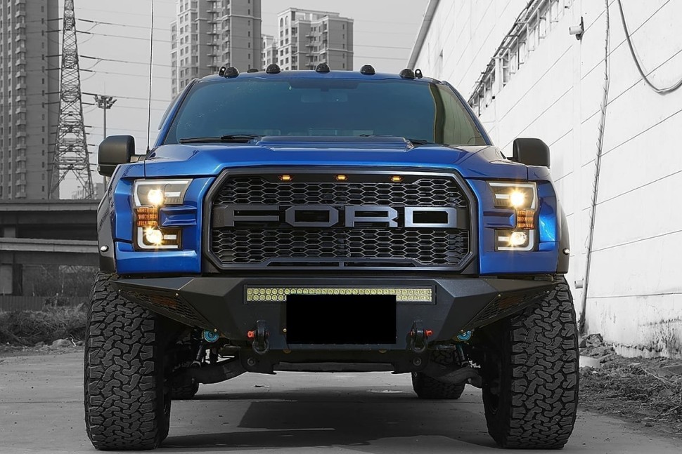 Комплект передних галогеновых фар Ford F-150 15-17 PRO-Series AlphaRex 880157
