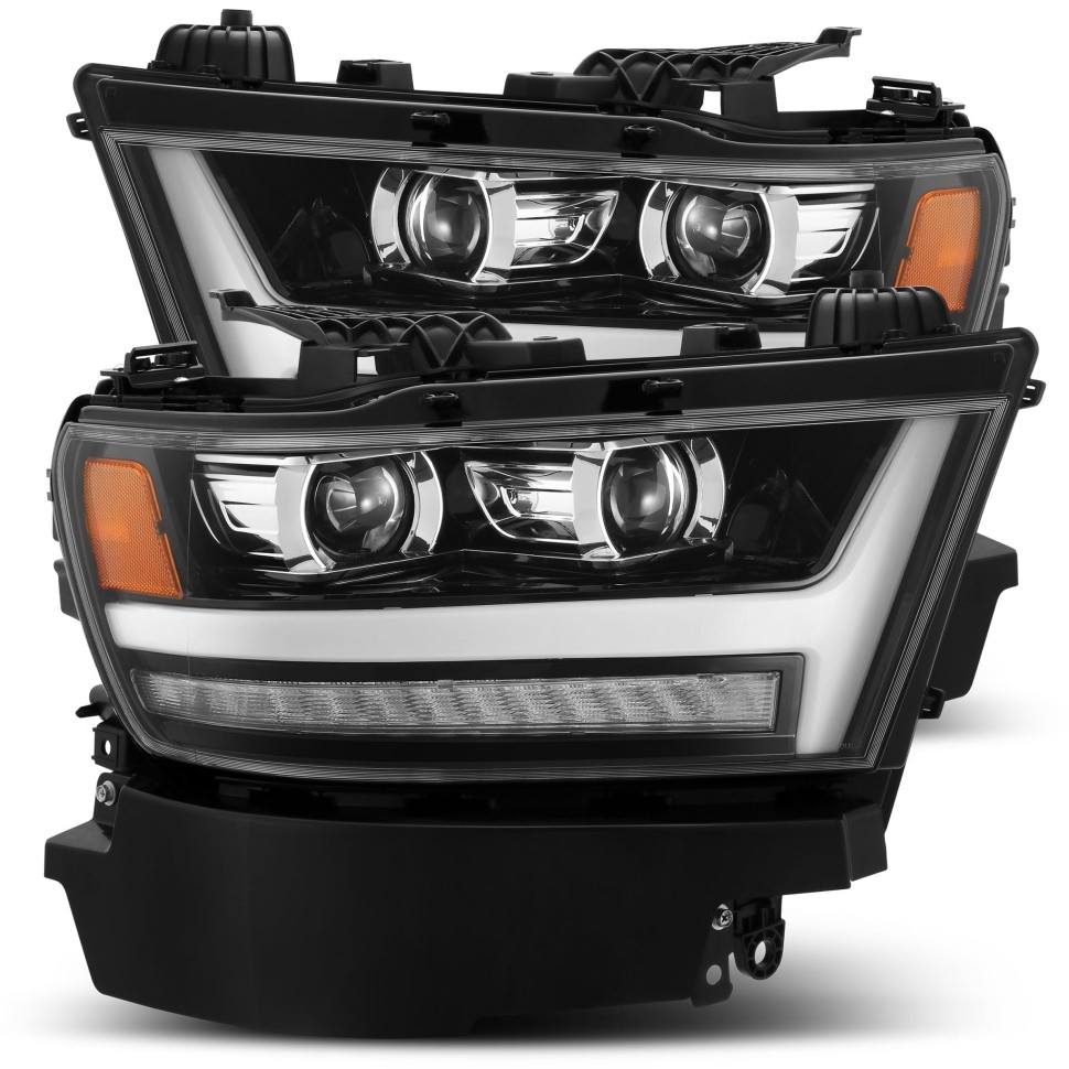 Комплект передних Led фар Dodge Ram 1500 19-24 LUXX-Series AlphaRex 880545