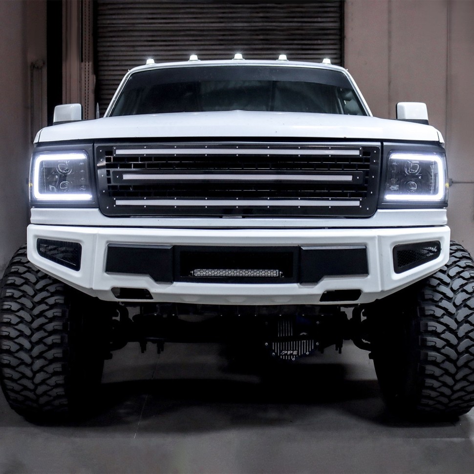 Комплект передних Led фар Ford F-150/F-250/F-350/Bronco 92-96 LUXX-Series AlphaRex 880268