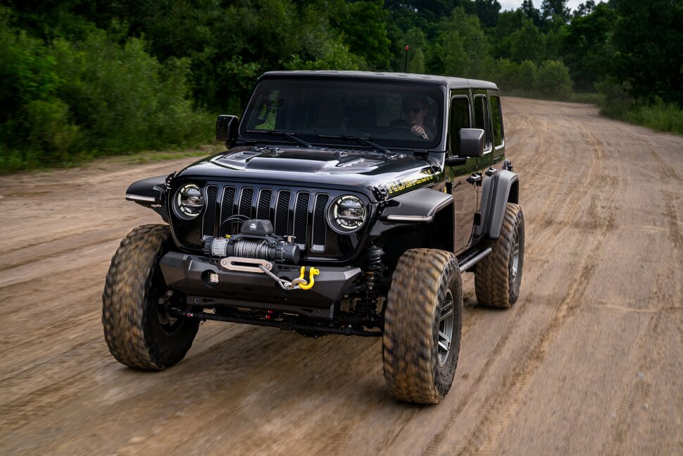 Розширювачі колісних арок Jeep Wrangler JL 18-25 к-кт 4 шт. Hyperform Bushwacker 11950-07
