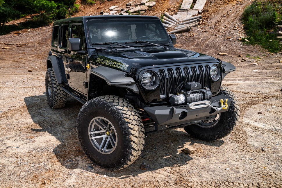 Розширювачі колісних арок Jeep Wrangler JL 18-25 к-кт 4 шт. Hyperform Bushwacker 11950-07