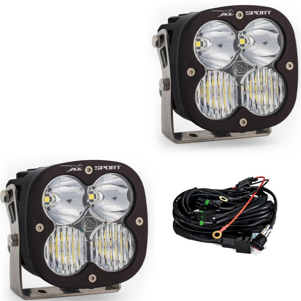 Комплект дополнительных LED фар 4.43x4.43" Driving/Combo XL Sport Baja Designs 567803