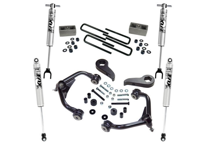 Superlift K1010F Suspension Lift Kit 3" Chevrolet Silverado 2500/3500 11-19 (Fox 2.0 Shocks)