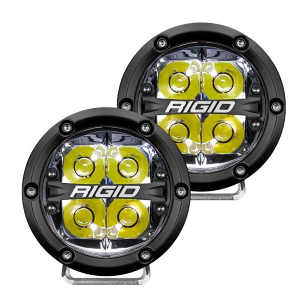 Дополнительные led фары 4" Дальний свет белая подсветка (пара) 360-Series Rigid Industries 36113