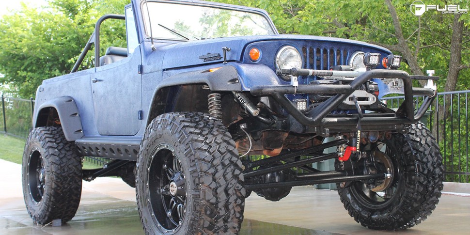 Fuel Off Road D53118209847 Hostage Wheel Matte Black 18x12 -44