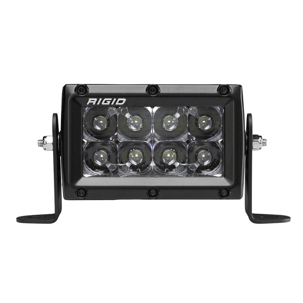 Rigid Industries 104213BLK E-Series Pro Spot Off-Road Led Light Bar 4 Inch