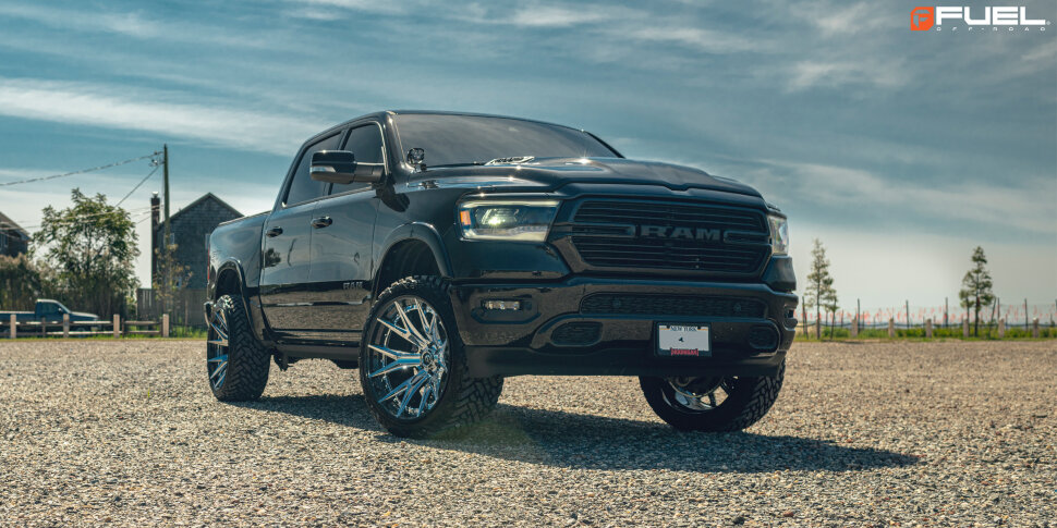 Колісний диск Fuel Off Road Catalyst Matte Black W/Gloss Black Lip 20x9 ET+1 FC402MX20906801