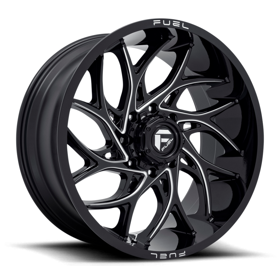 Колесный диск Fuel Off Road Runner Gloss Black Milled 22x7 ET D7412270A640