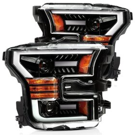 Комплект передніх галогенних фар Ford F-150 15-17 PRO-Series AlphaRex 880158
