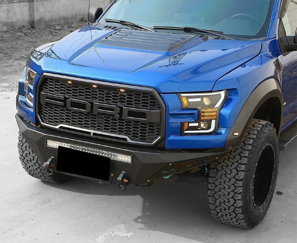 Комплект передніх галогенних фар Ford F-150 15-17 PRO-Series AlphaRex 880158