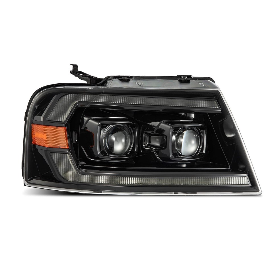 Комплект передних галогеновых фар Ford F-150/Lincoln Mark LT 04-08 PRO-Series AlphaRex 880136