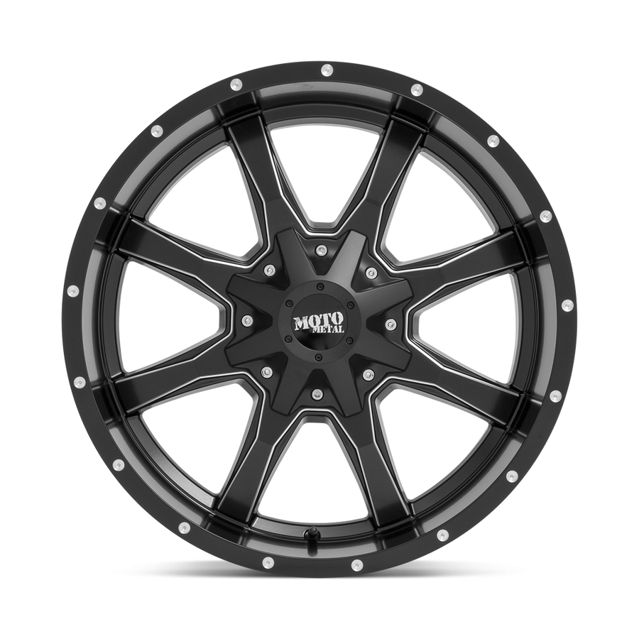 Колесный диск Moto Metal MO970 Semi Gloss Black Milled 20x10 ET-18 MO97021088918NUS