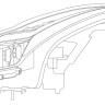 Комплект передних фар Infinity Q60/G37 08-15 Coupe NOVA-Series AlphaRex 881984