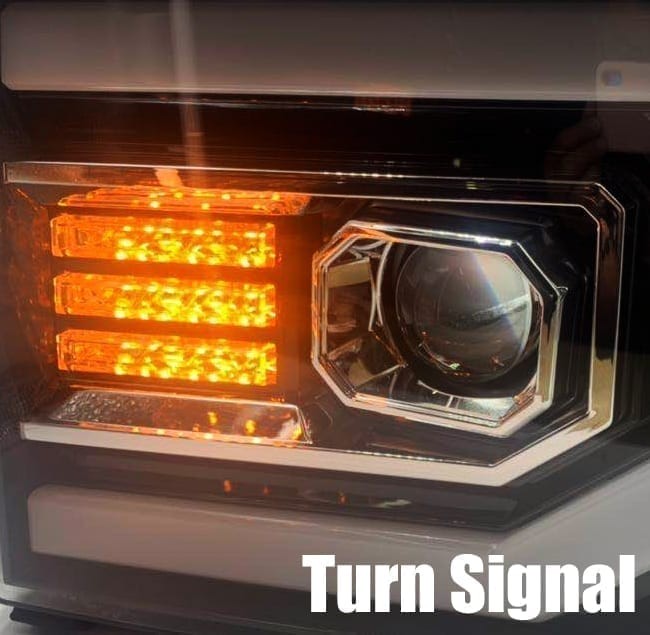 Комплект передних Led фар GMC Sierra 1500/2500/Sierra 3500 07-14 LUXX-Series AlphaRex 880097