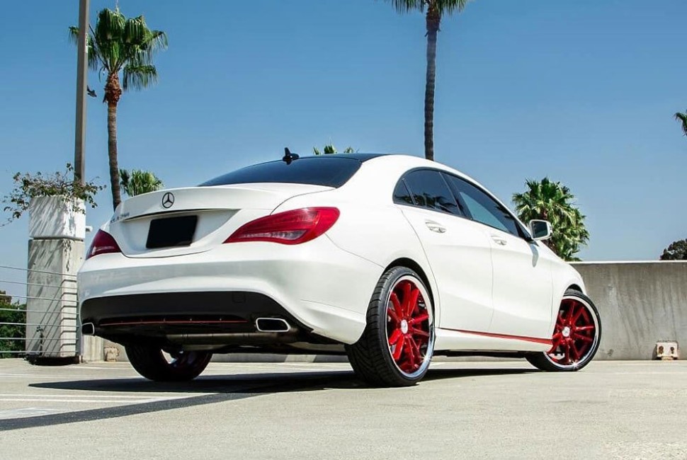 Asanti Wheels ABL23-22055235RD Sigma Wheel Candy Red W/Chrome Lip 22x10.5 +35